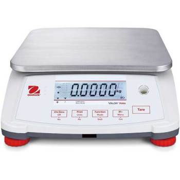 OHAUS Valor 7000 V71P1502T Bench Food Scale, 3 lb x .0001 lb, NTEP, Class  III