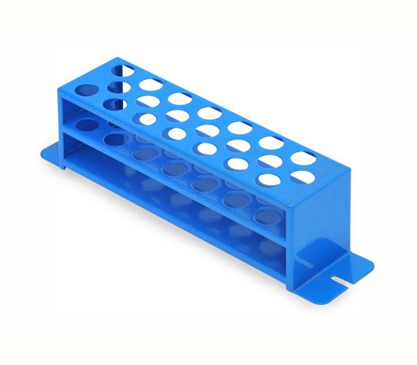 Ohaus 30400112 Full Size Stationary Test Tube Rack, 20-21mm, 21 Tube ...
